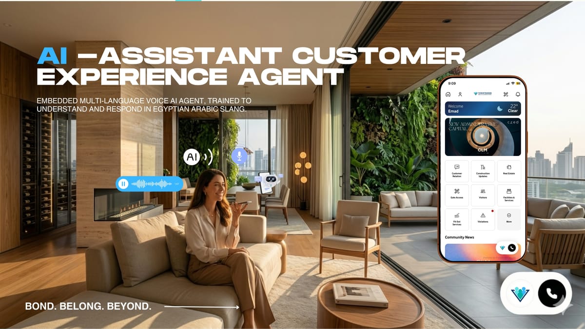 Meet the future of community living with TownTender’s AI Customer Experience Agent